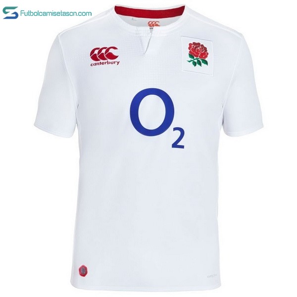 Camiseta Rugby Inglaterra Canterbury 1ª 2017